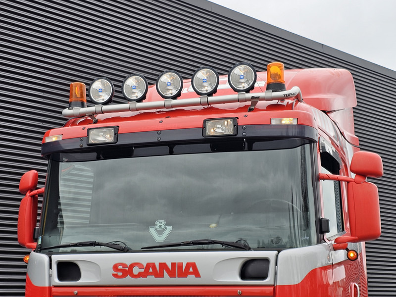 Влекач Scania R 164.580 8x4-4 / 150T / MANUAL / RETARDER / BIG AXLE: снимка 13