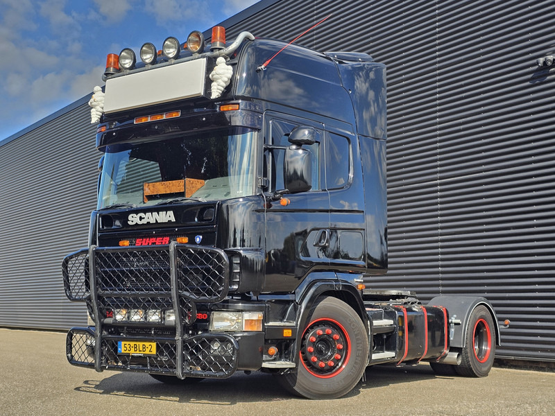 Scania R164.580 V8 / MANUAL / RETARDER / TOPLINE - Влекач: снимка 1 Scania R164.580 V8 / MANUAL / RETARDER / TOPLINE - Влекач: снимка 1