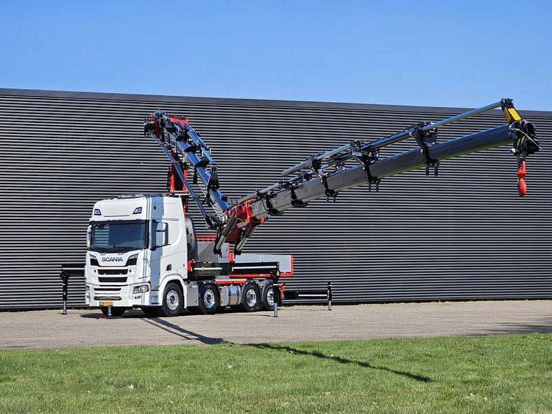 Scania R590 8x2*6 HMF 9520 + JiB + WINCH / TRACTOR / - Влекач: снимка 5 Scania R590 8x2*6 HMF 9520 + JiB + WINCH / TRACTOR / - Влекач: снимка 5
