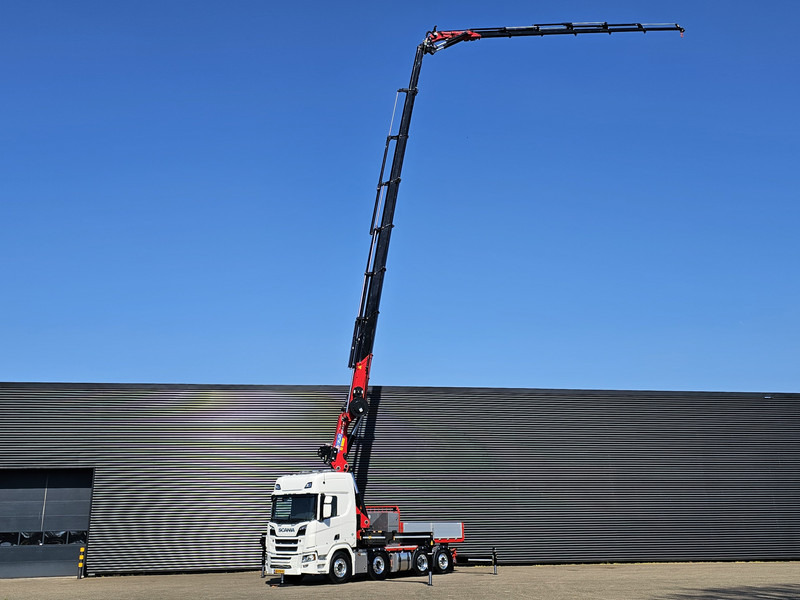 Scania R590 8x2*6 HMF 9520 + JiB + WINCH / TRACTOR / - Влекач: снимка 4 Scania R590 8x2*6 HMF 9520 + JiB + WINCH / TRACTOR / - Влекач: снимка 4
