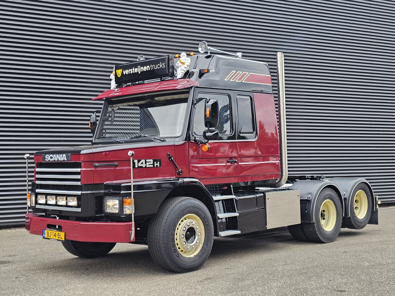 Scania T142.400 V8 / 6x2 BOOGIE / TORPEDO / HAUBER - Влекач: снимка 1 Scania T142.400 V8 / 6x2 BOOGIE / TORPEDO / HAUBER - Влекач: снимка 1