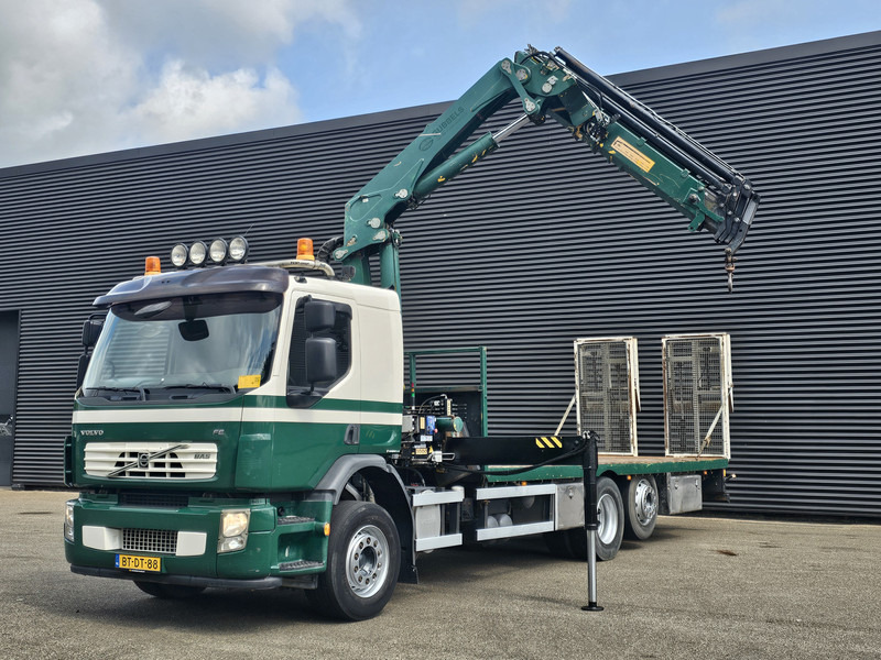Volvo FE 320 6X2R / 22 t/m KRAN / CRANE / OPRIJ / MACHINE TRANSPORT - Камион с кран: снимка 4 Volvo FE 320 6X2R / 22 t/m KRAN / CRANE / OPRIJ / MACHINE TRANSPORT - Камион с кран: снимка 4