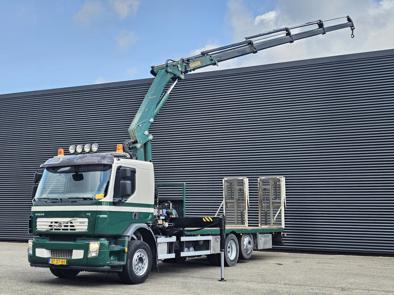 Volvo FE 320 6X2R / 22 t/m KRAN / CRANE / OPRIJ / MACHINE TRANSPORT - Камион пътна помощ: снимка 1 Volvo FE 320 6X2R / 22 t/m KRAN / CRANE / OPRIJ / MACHINE TRANSPORT - Камион пътна помощ: снимка 1