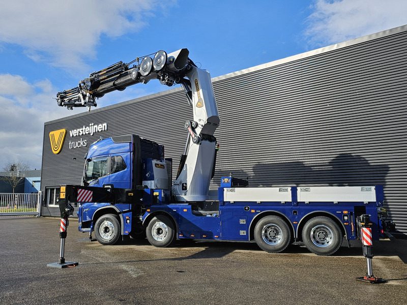 Volvo FH 16.550 / ERKIN 172TM CRANE / JIB / WINCH - Бордови камион, Камион с кран: снимка 4 Volvo FH 16.550 / ERKIN 172TM CRANE / JIB / WINCH - Бордови камион, Камион с кран: снимка 4