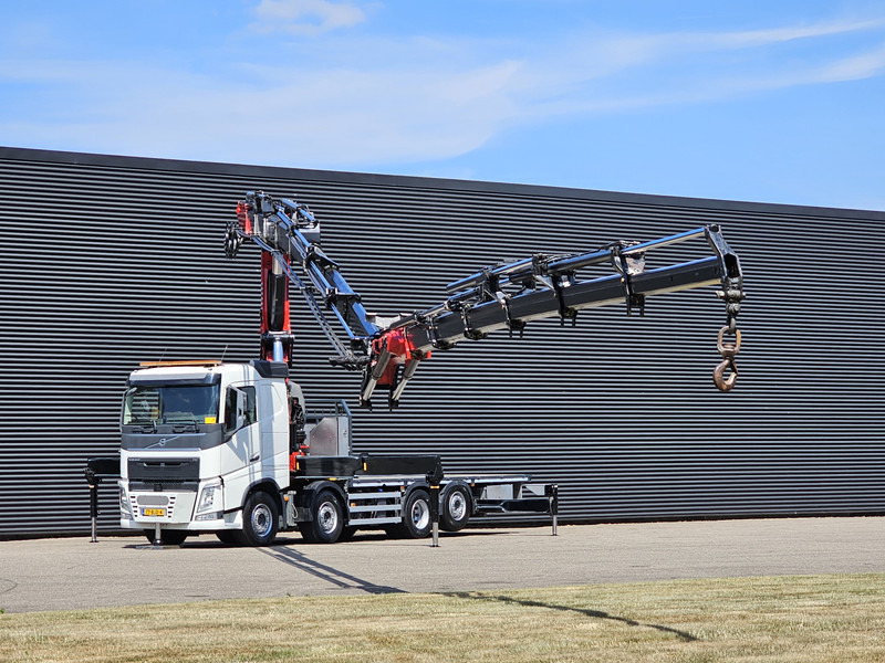Volvo FH 540 8x2/6 / 85 t/m CRANE + JIB / KRAN / RETARDER - Бордови камион, Камион с кран: снимка 4 Volvo FH 540 8x2/6 / 85 t/m CRANE + JIB / KRAN / RETARDER - Бордови камион, Камион с кран: снимка 4