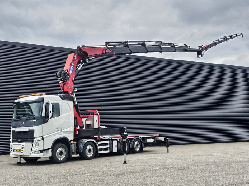 Volvo FH 540 8x2 / 85 t/m CRANE / JIB / WINCH / KRAN - Камион с кран: снимка 1 Volvo FH 540 8x2 / 85 t/m CRANE / JIB / WINCH / KRAN - Камион с кран: снимка 1