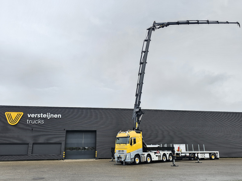 Volvo FH 540 8x4 / PALFINGER 165 TEC 7 + PJ300 / WINCH - Камион с кран: снимка 3 Volvo FH 540 8x4 / PALFINGER 165 TEC 7 + PJ300 / WINCH - Камион с кран: снимка 3