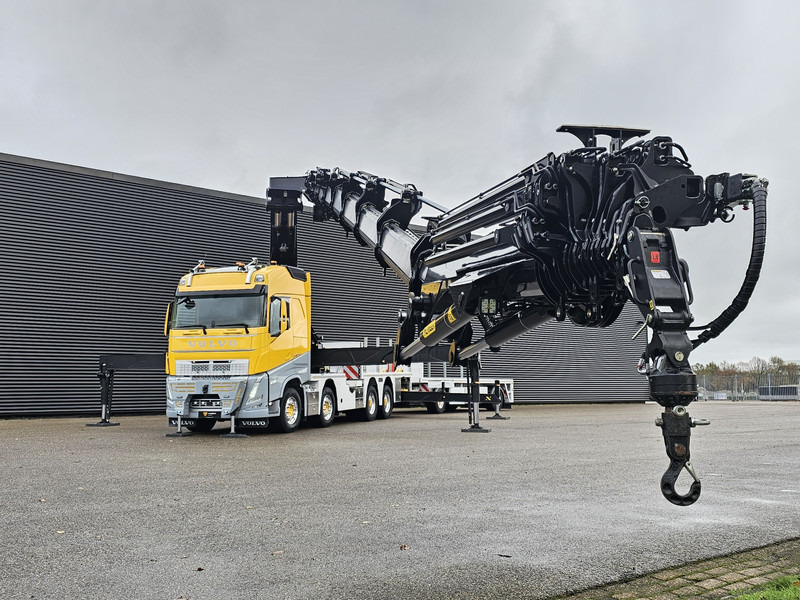 Volvo FH 540 8x4 / PALFINGER 165 TEC 7 + PJ300 / WINCH - Камион с кран: снимка 4 Volvo FH 540 8x4 / PALFINGER 165 TEC 7 + PJ300 / WINCH - Камион с кран: снимка 4