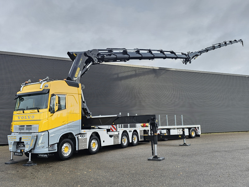 Volvo FH 540 8x4 / PALFINGER 165 TEC 7 + PJ300 / WINCH - Камион с кран: снимка 1 Volvo FH 540 8x4 / PALFINGER 165 TEC 7 + PJ300 / WINCH - Камион с кран: снимка 1