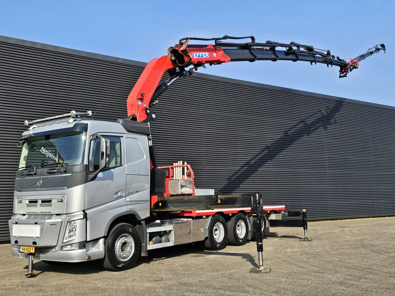 Volvo FH540 / EFFER 525S / JIB 4S-HD / 8x4/4 - Бордови камион, Камион с кран: снимка 1 Volvo FH540 / EFFER 525S / JIB 4S-HD / 8x4/4 - Бордови камион, Камион с кран: снимка 1