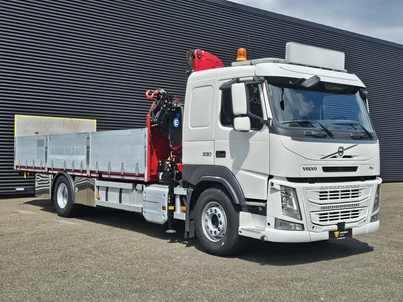 Бордови камион, Камион с кран Volvo FM 330 4x2 / EFFER 12.5 t/m CRANE / KRAN: снимка 9