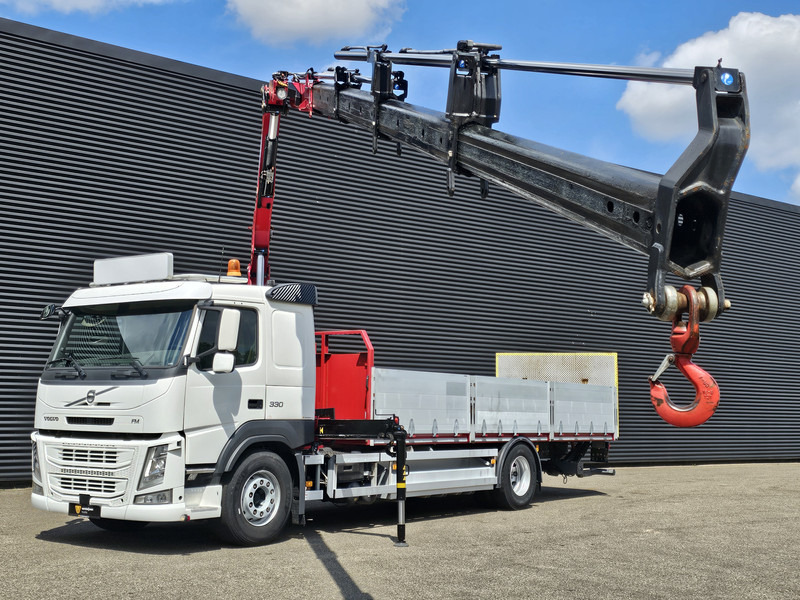 Volvo FM 330 4x2 / EFFER 12.5 t/m CRANE / KRAN - Бордови камион, Камион с кран: снимка 3 Volvo FM 330 4x2 / EFFER 12.5 t/m CRANE / KRAN - Бордови камион, Камион с кран: снимка 3