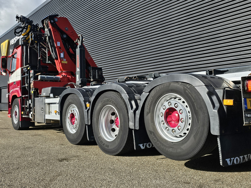 Камион с кран Volvo FM 420 8x2 / HIAB HOOKLIFT + 30 t/m CRANE - KRAN: снимка 7