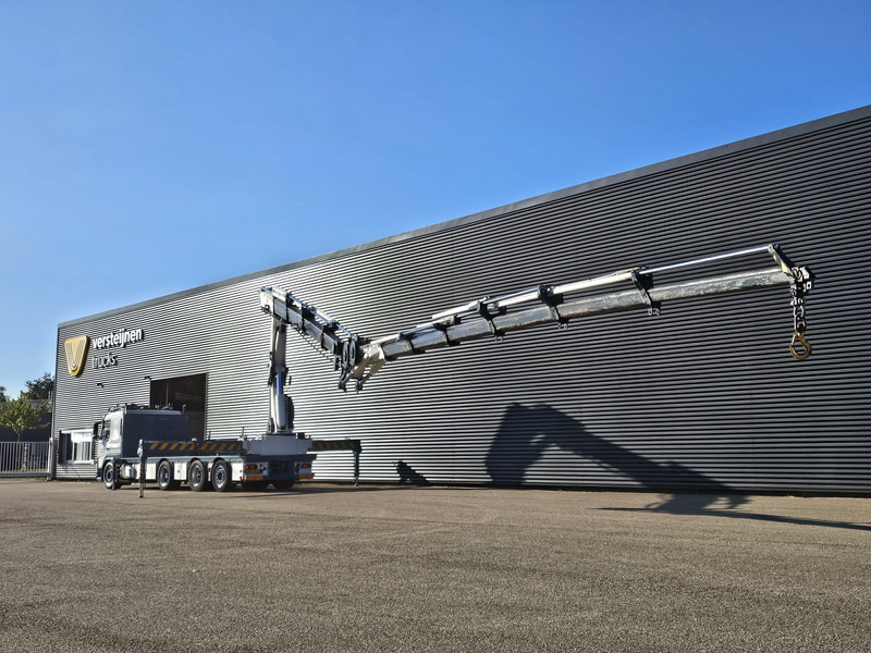 Volvo FM 420 8x2 / HMF 55 t/m CRANE + JIB - Бордови камион, Камион с кран: снимка 3 Volvo FM 420 8x2 / HMF 55 t/m CRANE + JIB - Бордови камион, Камион с кран: снимка 3