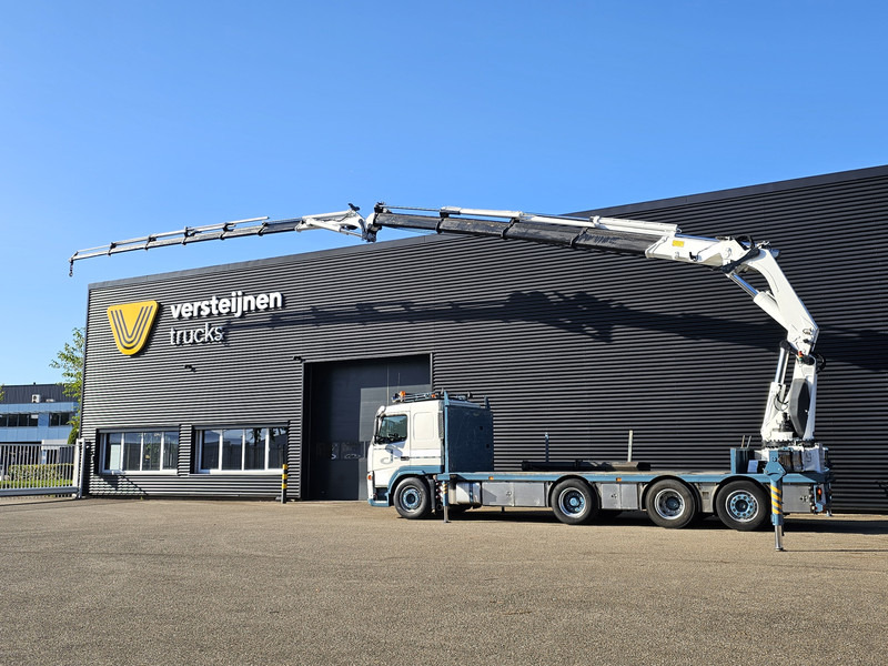 Volvo FM 420 8x2 / HMF 55 t/m CRANE + JIB - Бордови камион, Камион с кран: снимка 4 Volvo FM 420 8x2 / HMF 55 t/m CRANE + JIB - Бордови камион, Камион с кран: снимка 4