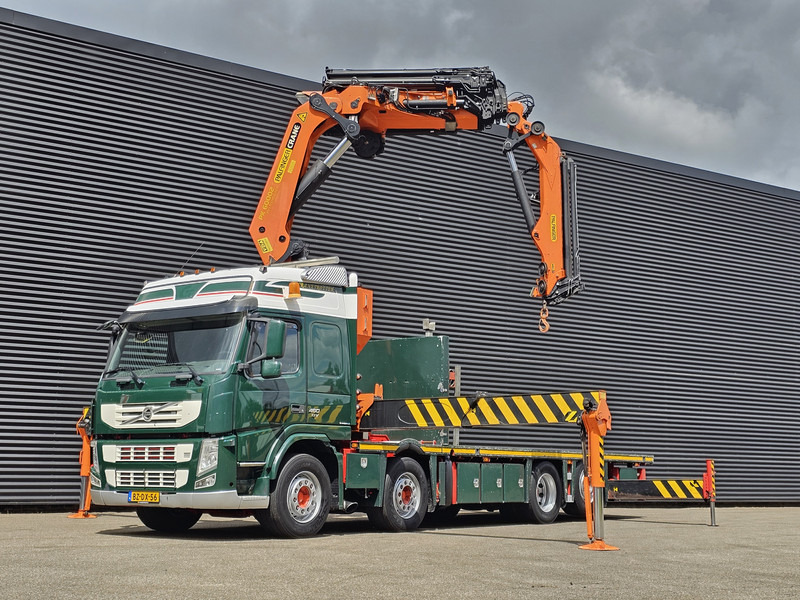 Volvo FM 460 8X2 / PALFINGER PK60002 /JIB / WINCH - Бордови камион, Камион с кран: снимка 2 Volvo FM 460 8X2 / PALFINGER PK60002 /JIB / WINCH - Бордови камион, Камион с кран: снимка 2