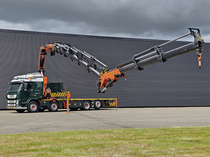 Volvo FM 460 8X2 / PALFINGER PK60002 /JIB / WINCH - Бордови камион, Камион с кран: снимка 3 Volvo FM 460 8X2 / PALFINGER PK60002 /JIB / WINCH - Бордови камион, Камион с кран: снимка 3