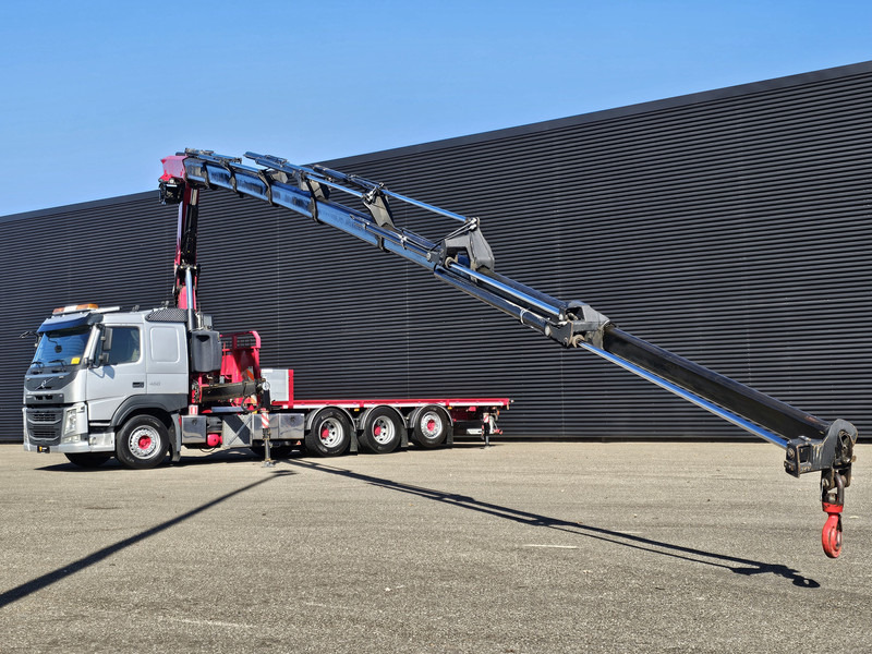 Volvo FM 460 8x4-4 / FASSI 36.5 t/m -8 x EXTENSION + WINCH - Бордови камион, Камион с кран: снимка 2 Volvo FM 460 8x4-4 / FASSI 36.5 t/m -8 x EXTENSION + WINCH - Бордови камион, Камион с кран: снимка 2