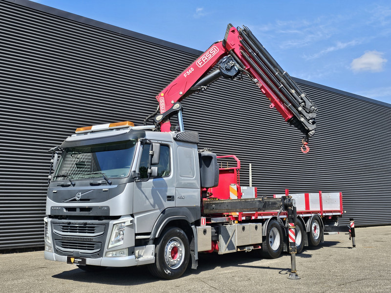 Volvo FM 460 8x4-4 / FASSI 36.5 t/m -8 x EXTENSION + WINCH - Камион с кран: снимка 5 Volvo FM 460 8x4-4 / FASSI 36.5 t/m -8 x EXTENSION + WINCH - Камион с кран: снимка 5