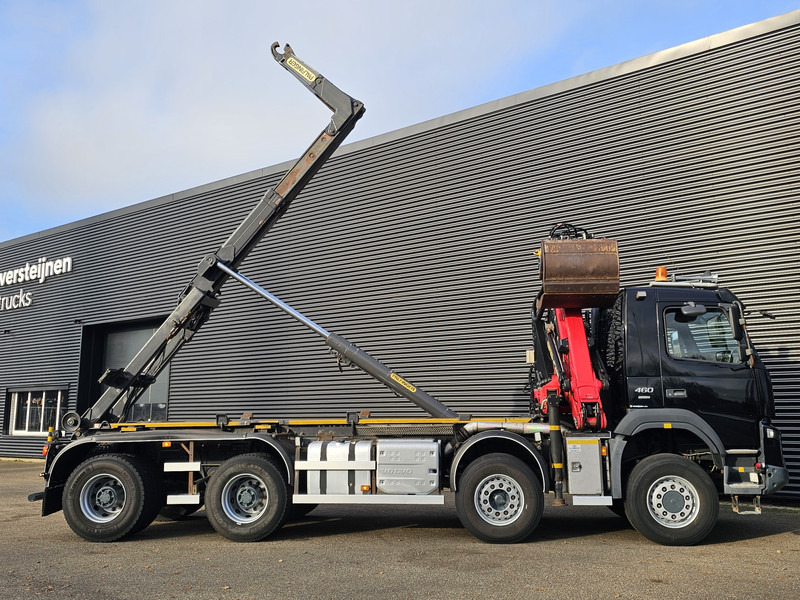 Volvo FM 460 8x6 / PALFINGER EPSILON / HOOKLIFT - Мултилифт с кука камион, Камион с кран: снимка 3 Volvo FM 460 8x6 / PALFINGER EPSILON / HOOKLIFT - Мултилифт с кука камион, Камион с кран: снимка 3
