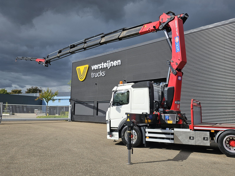 Volvo FM 500 8x4*4 / HMF 5020 K6 + JIB K4 / CRANE - KRAN - Бордови камион, Камион с кран: снимка 4 Volvo FM 500 8x4*4 / HMF 5020 K6 + JIB K4 / CRANE - KRAN - Бордови камион, Камион с кран: снимка 4