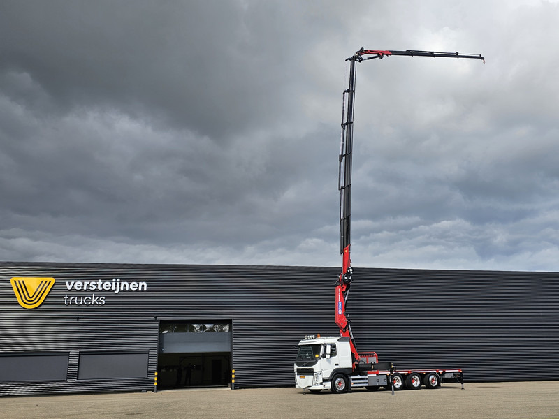 Volvo FM 500 8x4*4 / HMF 5020 K6 + JIB K4 / CRANE - KRAN - Бордови камион, Камион с кран: снимка 5 Volvo FM 500 8x4*4 / HMF 5020 K6 + JIB K4 / CRANE - KRAN - Бордови камион, Камион с кран: снимка 5