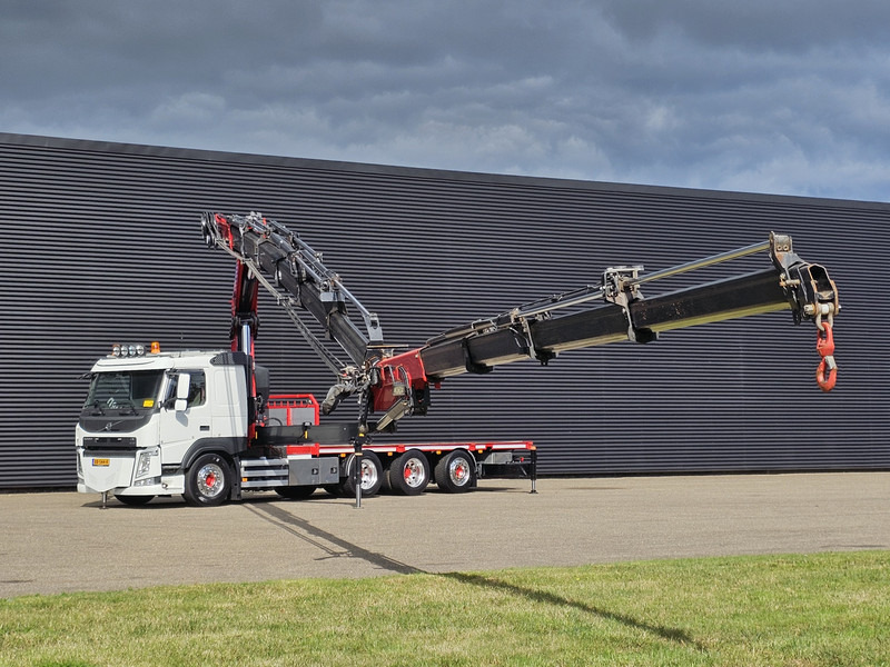 Volvo FM 500 8x4*4 / HMF 5020 K6 + JIB K4 / CRANE - KRAN - Бордови камион, Камион с кран: снимка 3 Volvo FM 500 8x4*4 / HMF 5020 K6 + JIB K4 / CRANE - KRAN - Бордови камион, Камион с кран: снимка 3