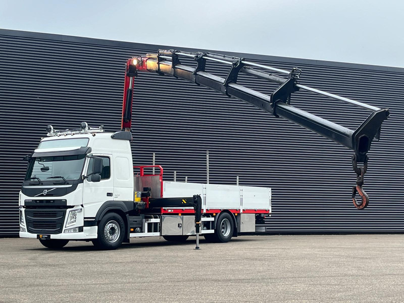 Volvo FM420 4x2 / PALFINGER 18502 - 17 mtr / CRANE / KRAN - Бордови камион, Камион с кран: снимка 2 Volvo FM420 4x2 / PALFINGER 18502 - 17 mtr / CRANE / KRAN - Бордови камион, Камион с кран: снимка 2