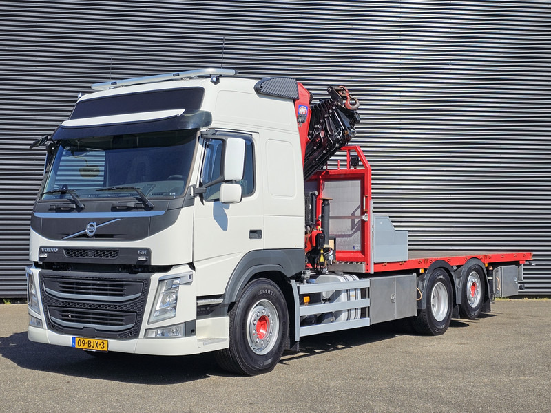 Бордови камион, Камион с кран Volvo FM500 / 6x2 / HMF 32TM / KRAN / CRANE: снимка 8