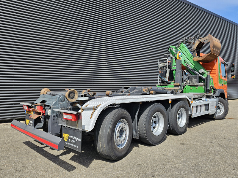 Volvo FMX 460 / 8x4-4 / HMF CRANE + HOOKLIFT / CONTAINER - Мултилифт с кука камион, Камион с кран: снимка 5 Volvo FMX 460 / 8x4-4 / HMF CRANE + HOOKLIFT / CONTAINER - Мултилифт с кука камион, Камион с кран: снимка 5