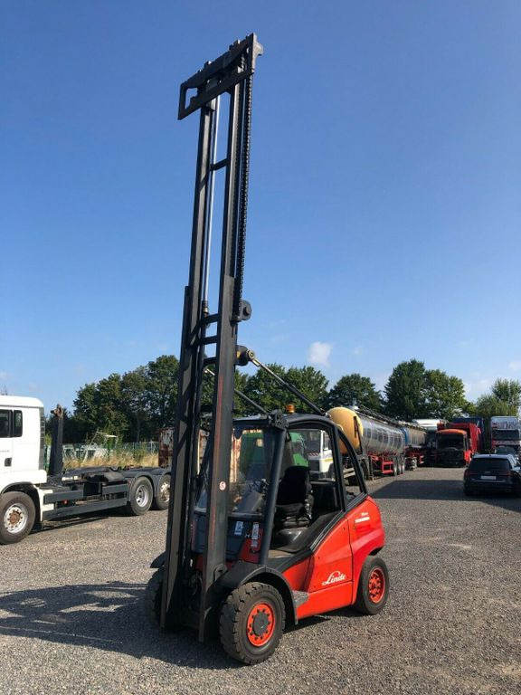Дизелов мотокар Linde H40D / Hubhöhe: 7m /: снимка 10