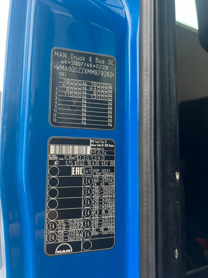 MAN 18.430 4X2 Meiller 3. Seitenkipper Top Zustand - Самосвал камион: снимка 3 MAN 18.430 4X2 Meiller 3. Seitenkipper Top Zustand - Самосвал камион: снимка 3