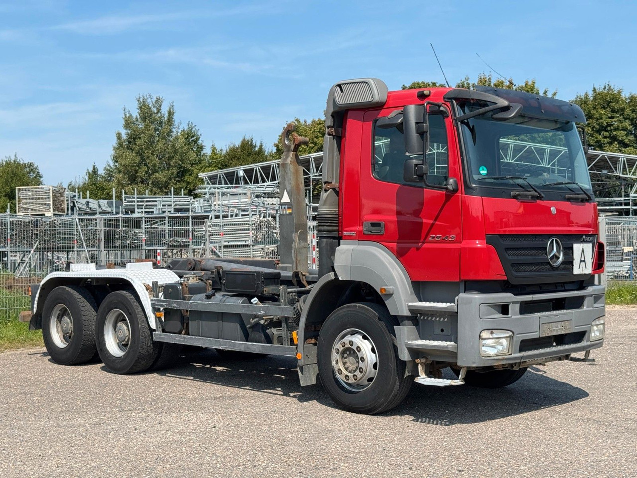Mercedes-Benz 2643 6x4 VDL hydr. Federstütze | Klima | 6,5m - Мултилифт с кука камион: снимка 4 Mercedes-Benz 2643 6x4 VDL hydr. Federstütze | Klima | 6,5m - Мултилифт с кука камион: снимка 4