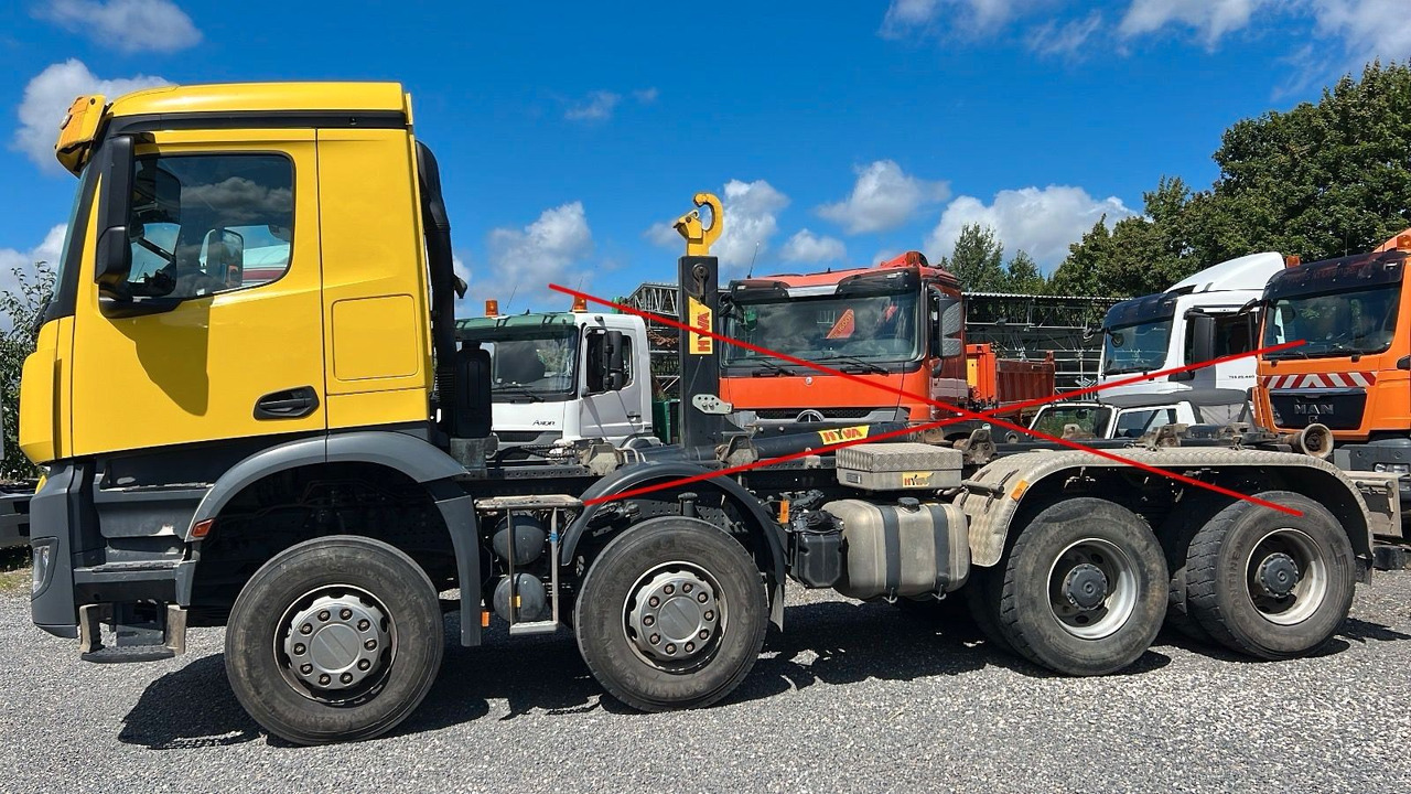 Mercedes-Benz 3542 8x4 Fahrgestell / Chassis - Шаси кабина: снимка 2 Mercedes-Benz 3542 8x4 Fahrgestell / Chassis - Шаси кабина: снимка 2