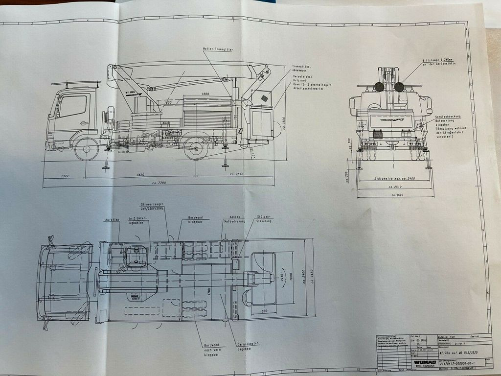 Mercedes-Benz 815 4x2 Hubarbeitsbühne Wumag 170 high 17 m Mercedes-Benz 815 4x2 Hubarbeitsbühne Wumag 170 high 17 m - Автовишка, Лекотоварен автомобил: снимка 5 Mercedes-Benz 815 4x2 Hubarbeitsbühne Wumag 170 high 17 m Mercedes-Benz 815 4x2 Hubarbeitsbühne Wumag 170 high 17 m - Автовишка, Лекотоварен автомобил: снимка 5
