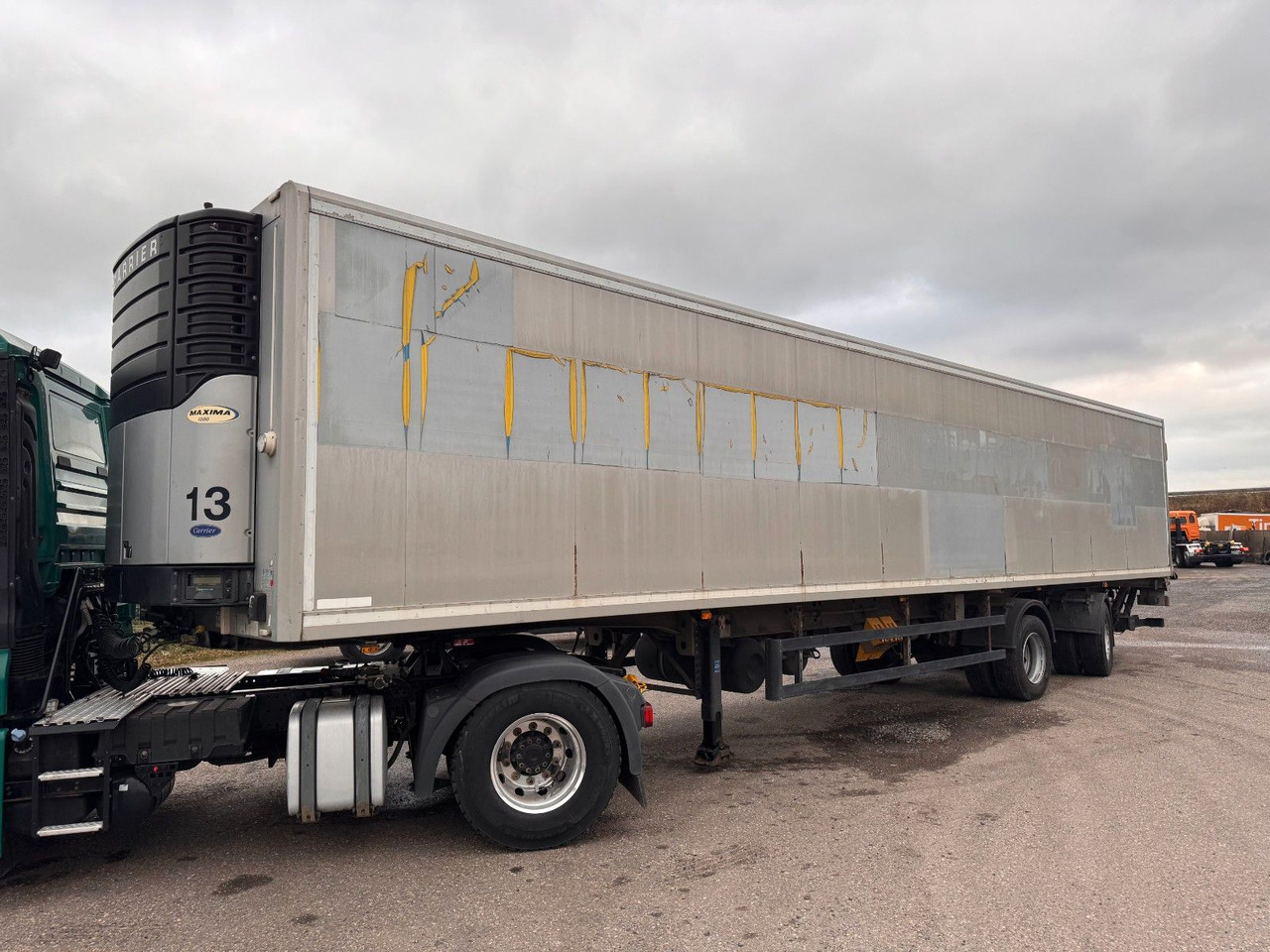ROHR 2 Achs Kühlauflieger Carrier Maxima 1300 - Рефрижератор полуремарке: снимка 3 ROHR 2 Achs Kühlauflieger Carrier Maxima 1300 - Рефрижератор полуремарке: снимка 3