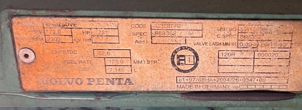 VOLVO PENTA & DANA SPICER Top Zustand VOLVO PENTA & DANA SPICER Top Zustand - Двигател за Камион: снимка 2 VOLVO PENTA & DANA SPICER Top Zustand VOLVO PENTA & DANA SPICER Top Zustand - Двигател за Камион: снимка 2