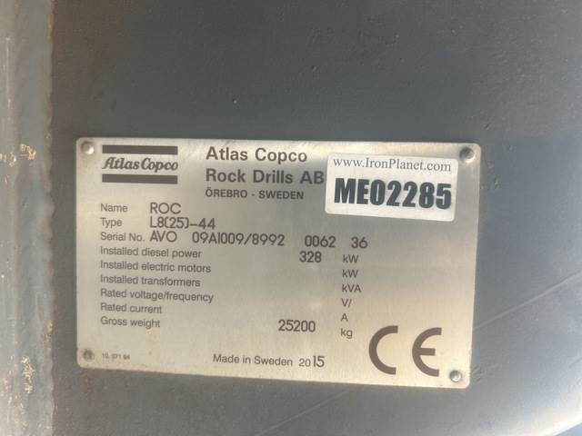 Atlas Copco ROCL8 - Пробивна машина: снимка 5 Atlas Copco ROCL8 - Пробивна машина: снимка 5