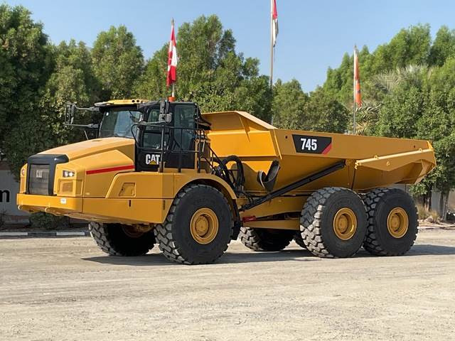CAT 745 - Съчленен самосвал: снимка 1 CAT 745 - Съчленен самосвал: снимка 1