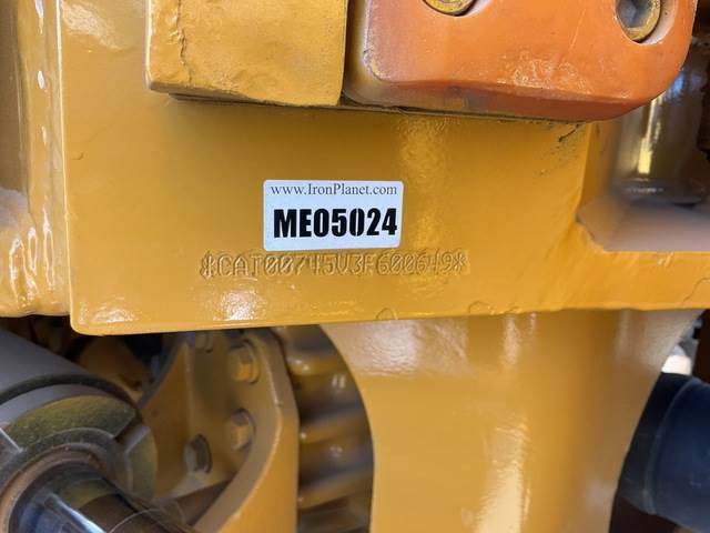 Съчленен самосвал CAT 745: снимка 15