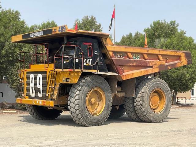 CAT 777D - Кариерен самосвал: снимка 1 CAT 777D - Кариерен самосвал: снимка 1