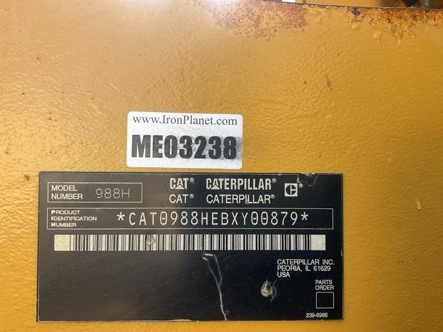 CAT 988H - Колесен товарач: снимка 5 CAT 988H - Колесен товарач: снимка 5