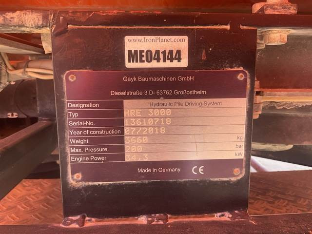 Gayk HRE3000 - Машина за набиване: снимка 5 Gayk HRE3000 - Машина за набиване: снимка 5
