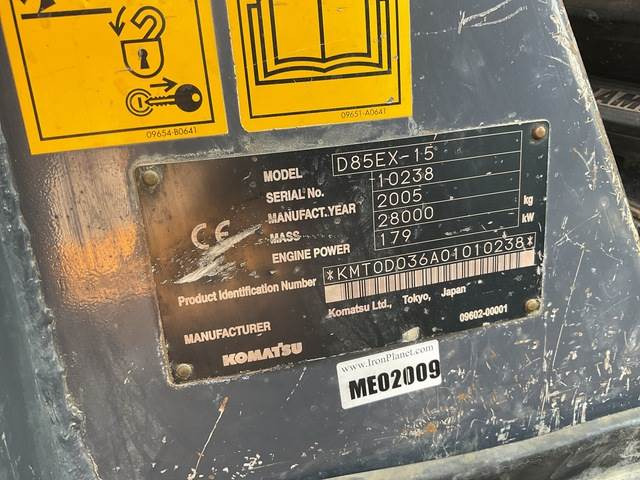 Булдозер Komatsu D85EX-15: снимка 6