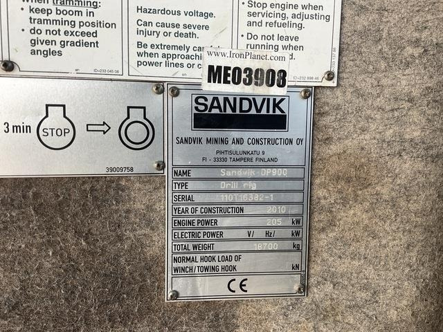 Sandvik DP900 - Пробивна машина: снимка 5 Sandvik DP900 - Пробивна машина: снимка 5