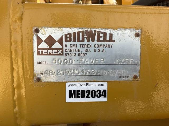 Terex/Bid-Well 5000 - Бетонополагаща машина: снимка 5 Terex/Bid-Well 5000 - Бетонополагаща машина: снимка 5