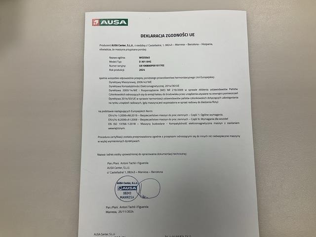 Нови Мини самосвал Ausa D301AHG: снимка 7