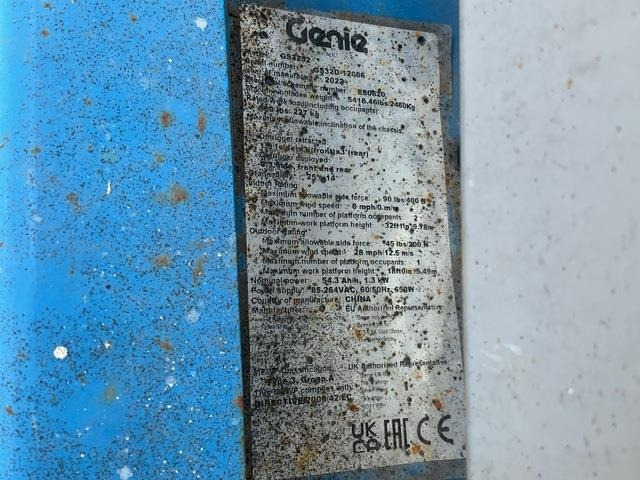 Genie GS3232 - Ножична работна платформа: снимка 5 Genie GS3232 - Ножична работна платформа: снимка 5