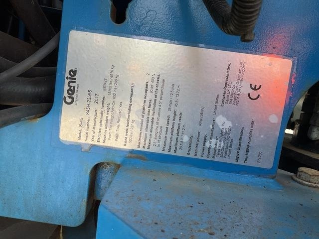 Genie S45 - Телескопична платформа: снимка 5 Genie S45 - Телескопична платформа: снимка 5