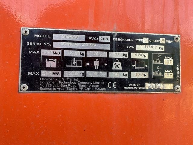 JLG 660SJ - Телескопична платформа: снимка 5 JLG 660SJ - Телескопична платформа: снимка 5